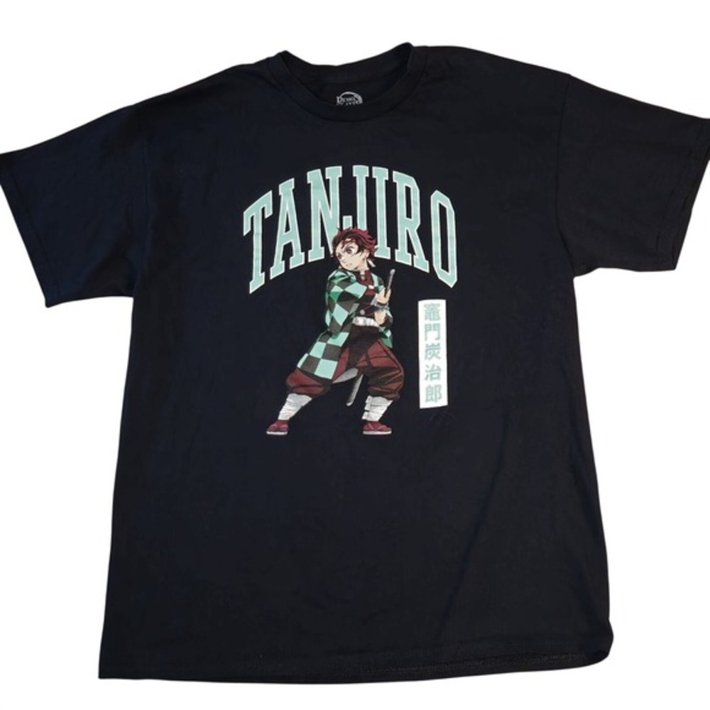 Men's T-Shirt SIZE LARGE OFFICIAL LICENSED Demon Slayer‎ Kimetsu No Yaiba Pop